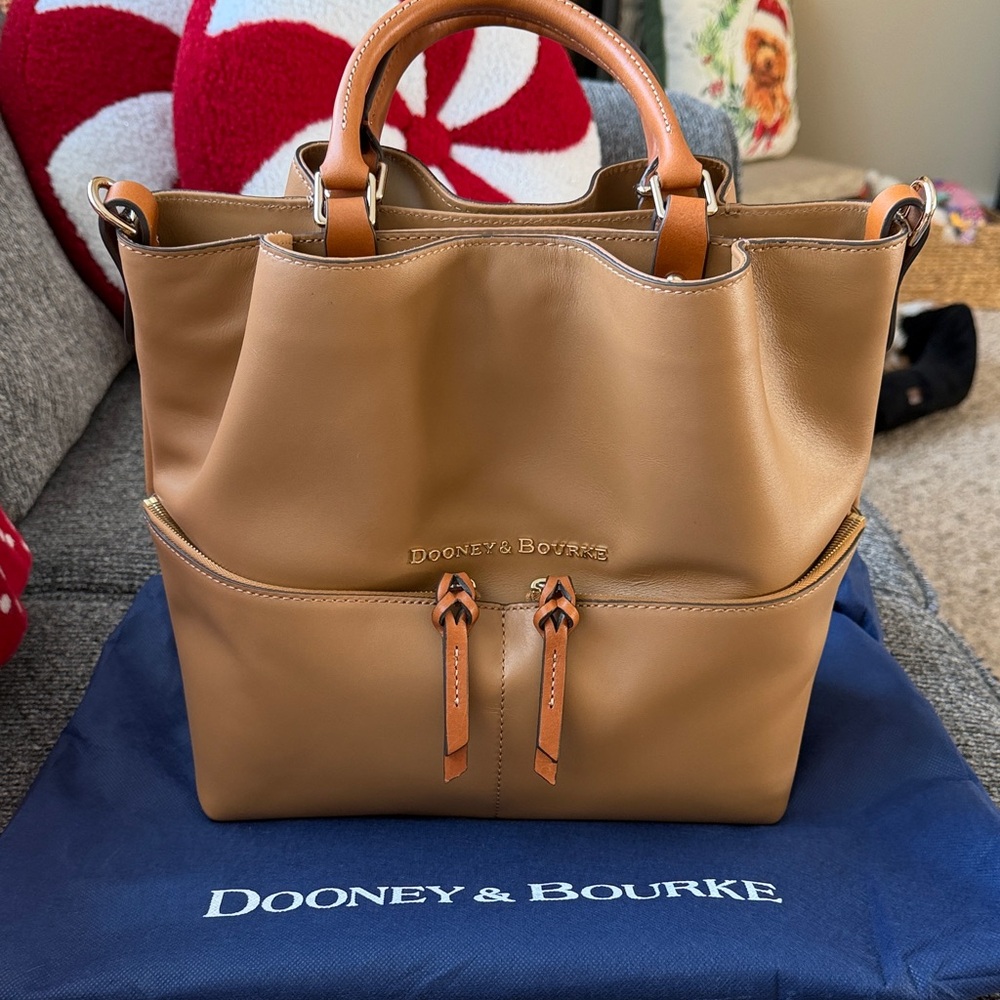 Dooney & Bourke Tan Leather Tote